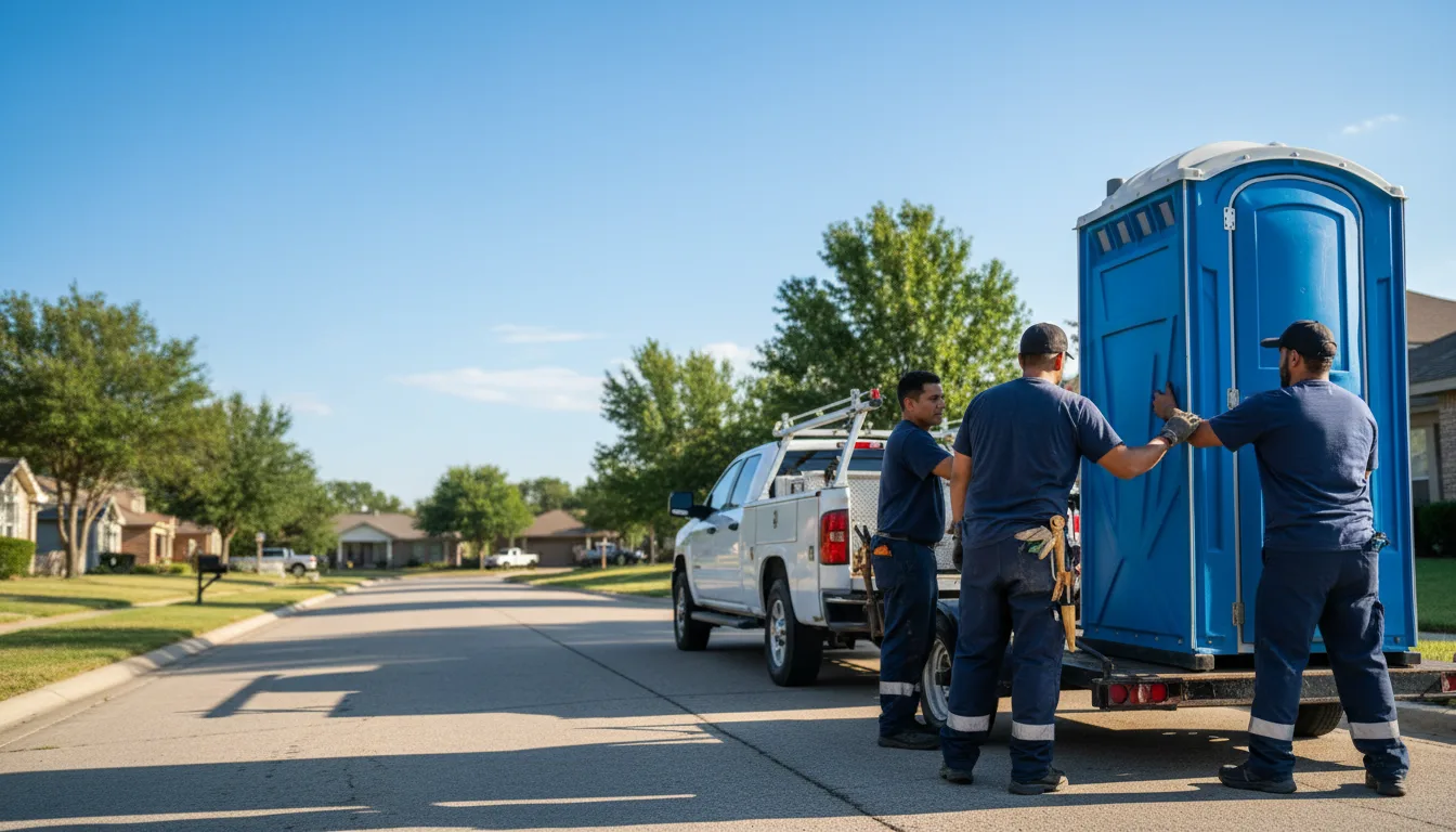 Portable Toilet Rental in Rushsylvania, OH near me